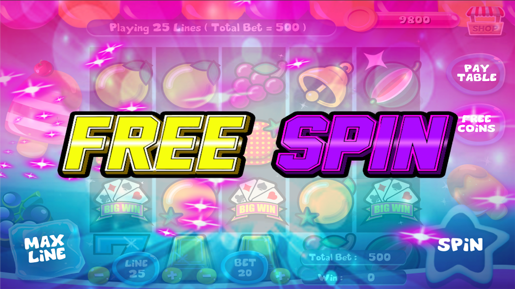 Slot Matchine IceCream - Vegas Casino Slot Games Captura de tela 2