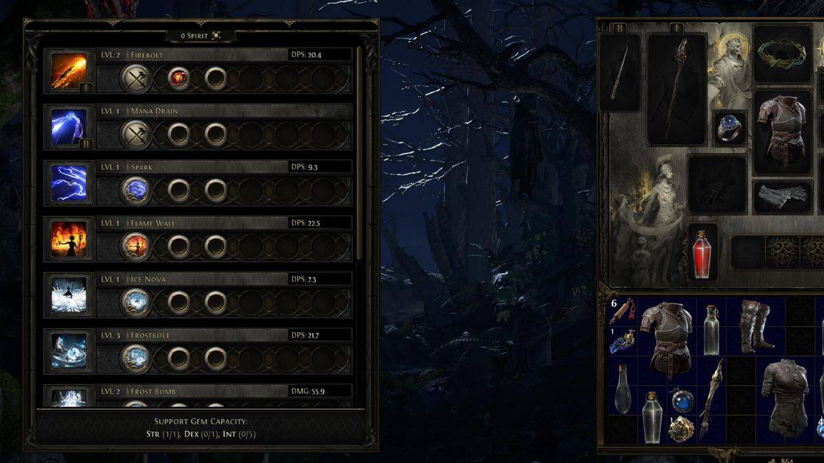 早期到中期元素师法术组合 PoE2