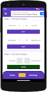 Fixture & Points Table Maker Zrzut ekranu 1