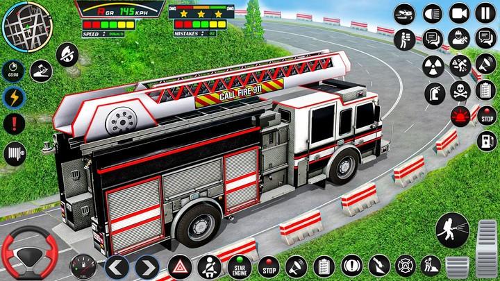 My Town : Fire station Rescue Скриншот 2