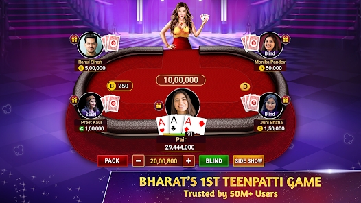 Teen Patti Octro 3 Patti Rummy Screenshot 1