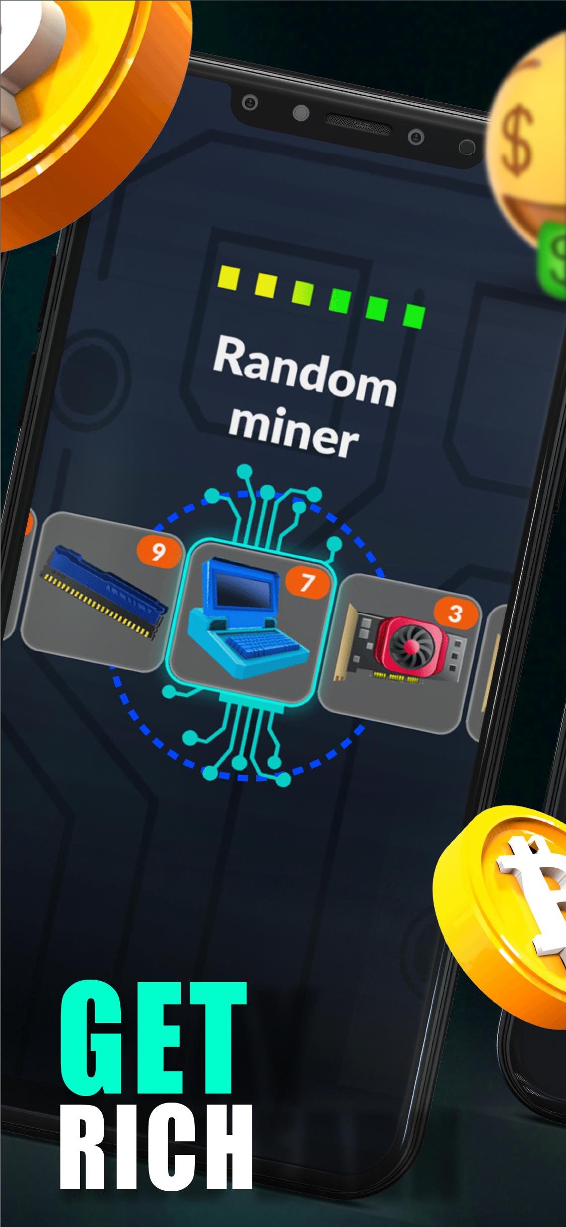 Merge Crypto Miner: Earn Money Скриншот 1