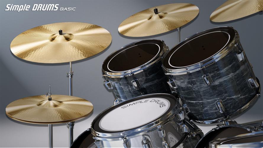 Simple Drums Basic - Drum Set Capture d'écran 0