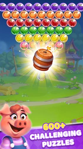 Bubble Fruit Frenzy Captura de tela 1