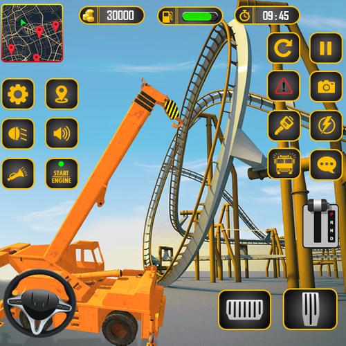 Schermata Roller Coaster Builder Game 0