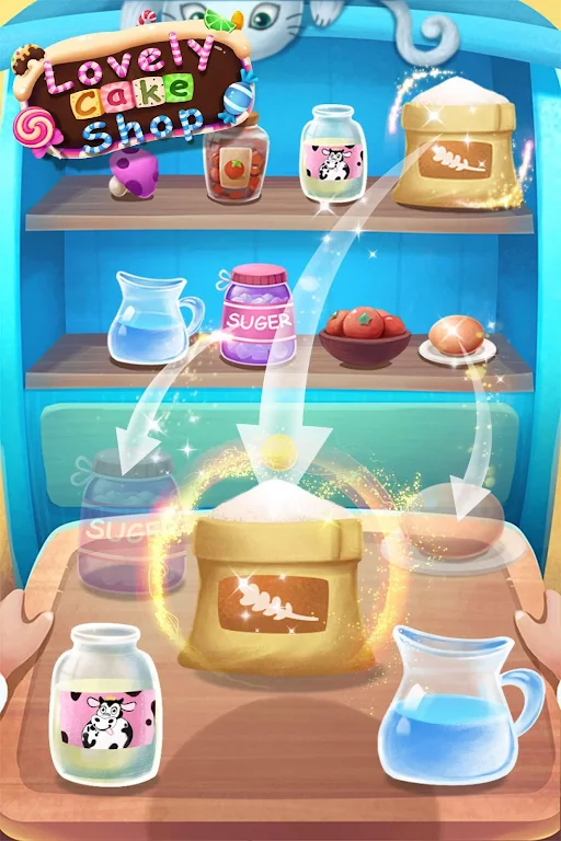 Lovely Cake Shop: Kids Game English ภาพหน้าจอ 0