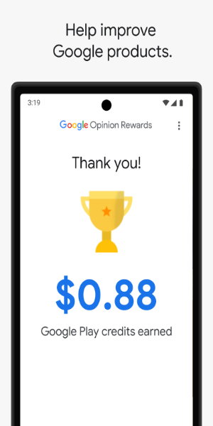 Google Opinion Rewards Tangkapan skrin 2