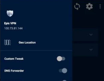 Schermata Epic VPN - Free SSH/HTTP/SSL VPN 2
