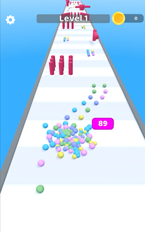 Orbeez Run 3D Mod Schermafbeelding 1