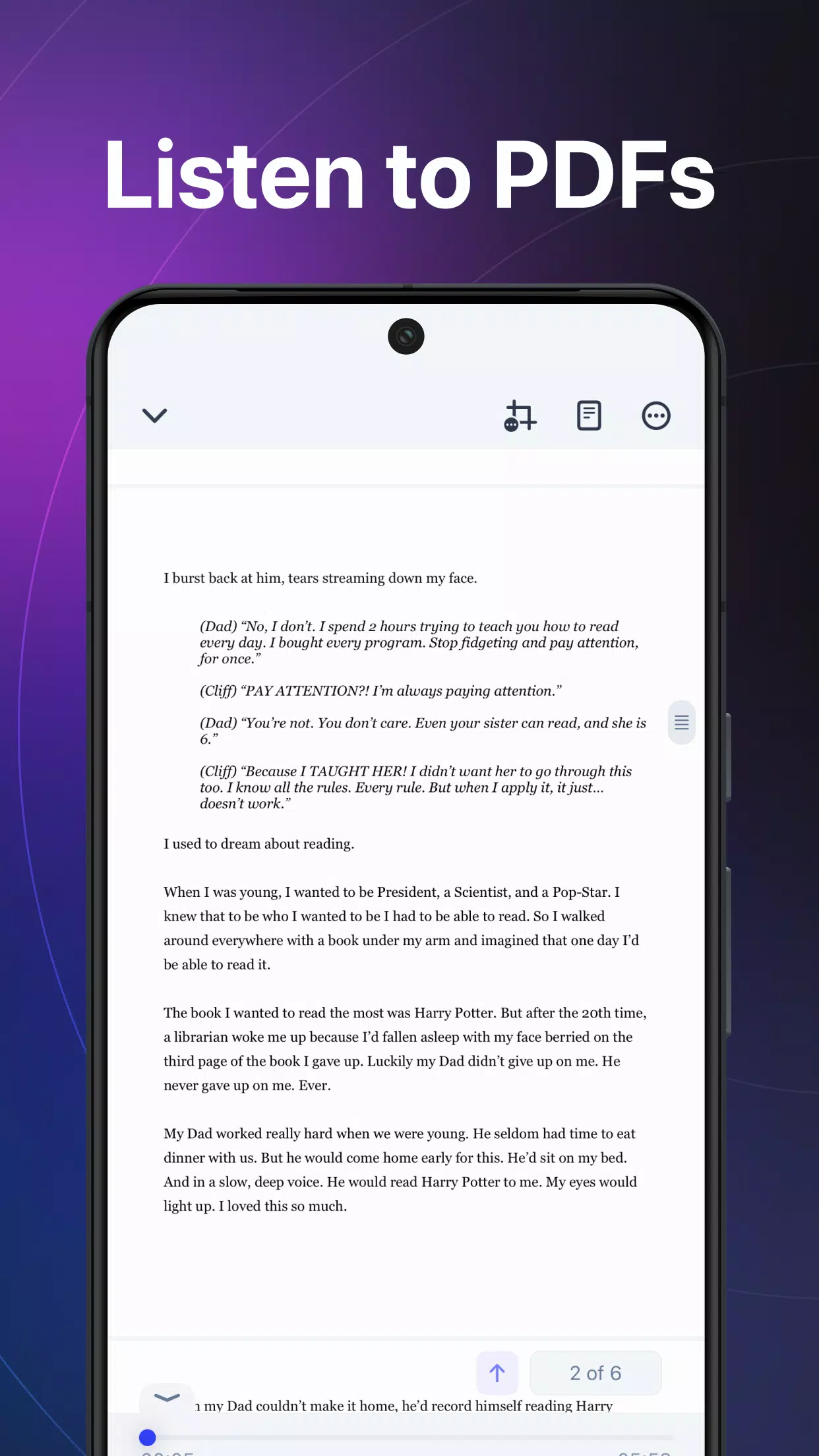 语音阅读 文本转语音 音频, Speechify应用截图第2张