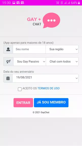 Lgbtqia+ Chat: LGBT Dating Captura de tela 2