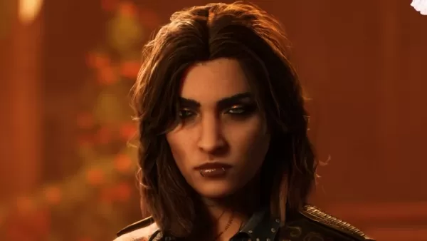 Vampire: The Masquerade - Bloodlines 2 Protagonist Phyre, gelangweilt dreinblickend