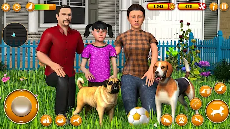 Schermata Pet Dog Family Adventure Games 1