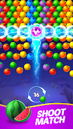 Bubble Shooter：Fruit Splash Captura de tela 2