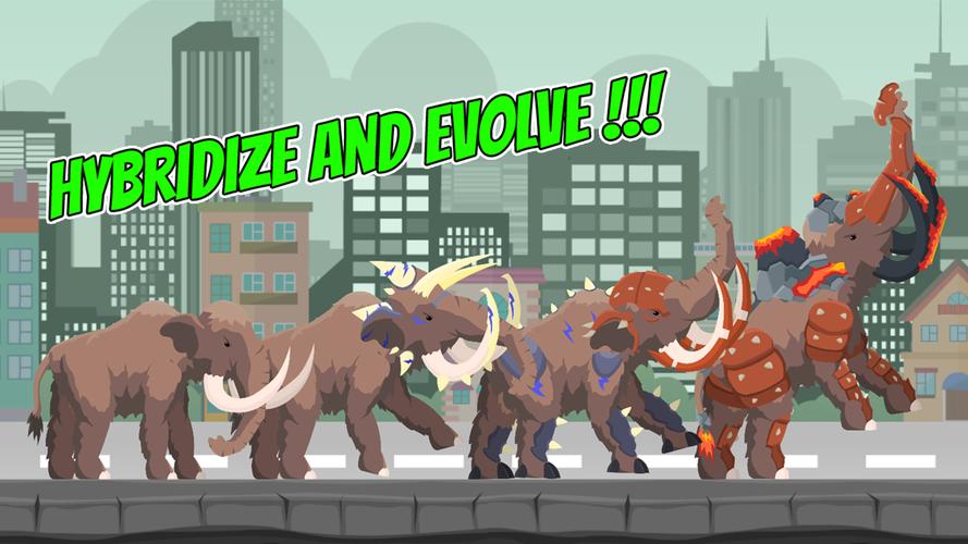 Hybrid Mammoth: City Rampage スクリーンショット 2