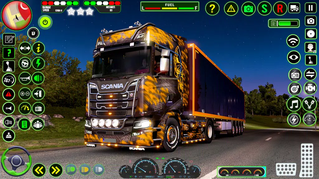 Euro Truck Driving- Truck Game Скриншот 0