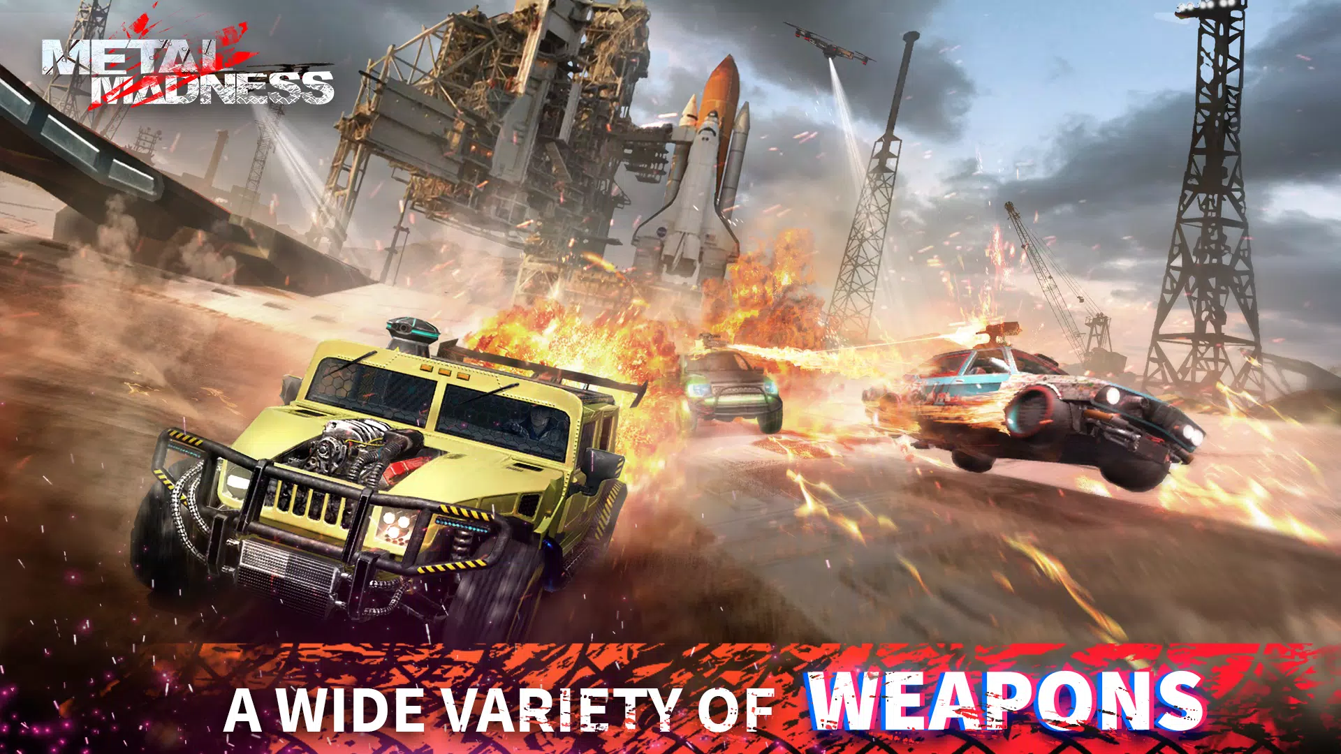 METAL MADNESS PvP: Car Shooter Zrzut ekranu 0