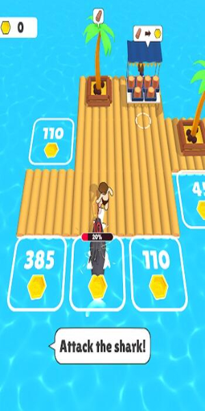 Raft Life - Build, Farm, Stack Скриншот 1