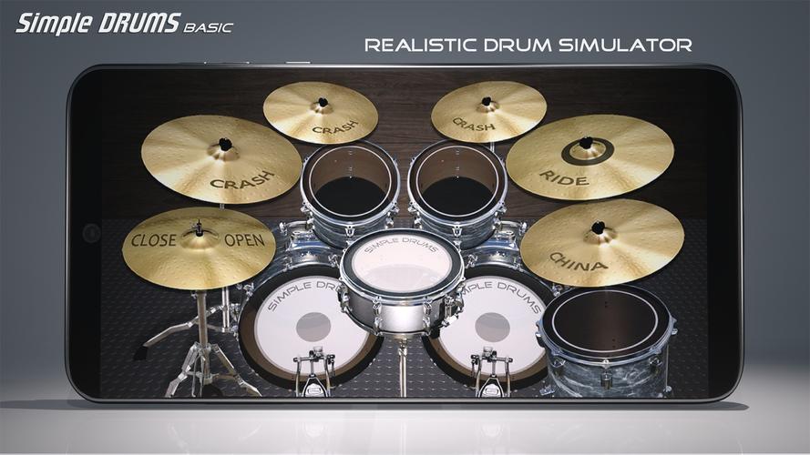 Simple Drums Basic - Drum Set Capture d'écran 1