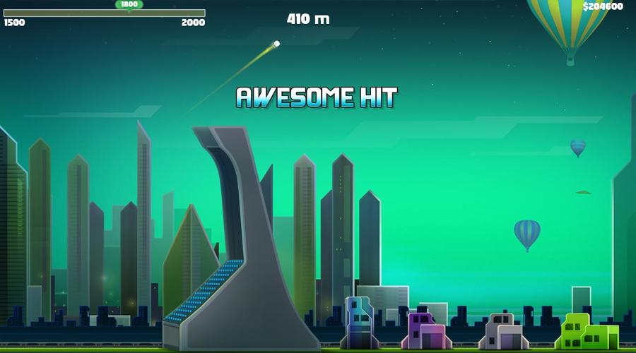 Flick Hit Baseball : Home Run Ekran Görüntüsü 1