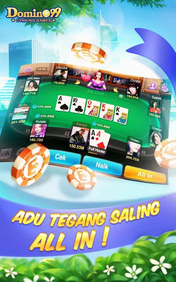 Domino QiuQiu Free - No. 1 di Indonesia Tangkapan skrin 1