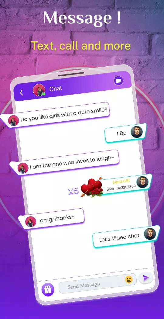 Schermata TitoLive - Live Video Chat App 0