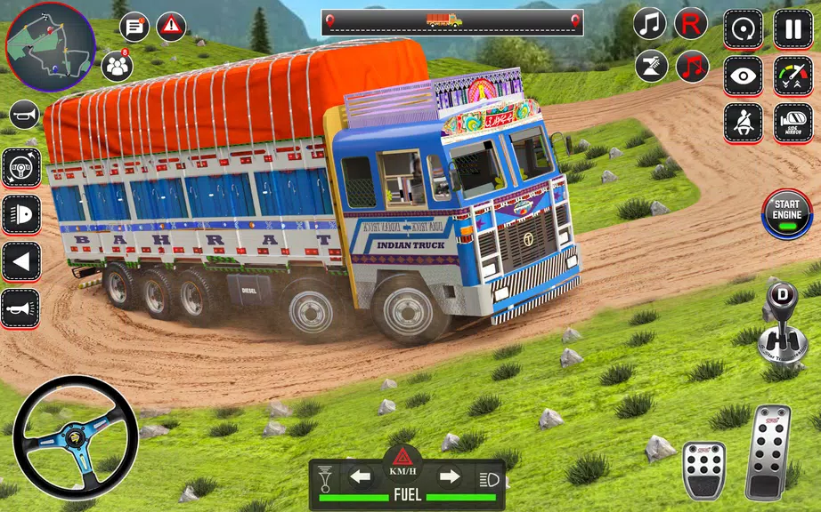 Cargo Truck Driving Games 3D Capture d'écran 1