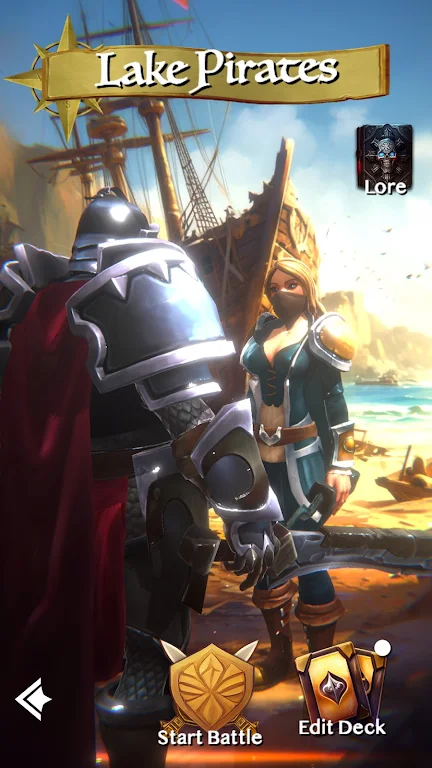 I Stand Alone: Roguelike CCG Schermafbeelding 1