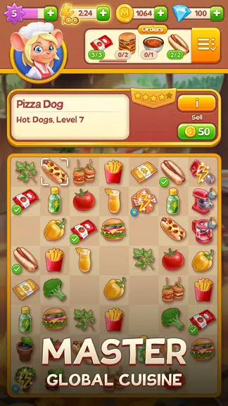 Merge Inn - Cafe Merge Game स्क्रीनशॉट 3