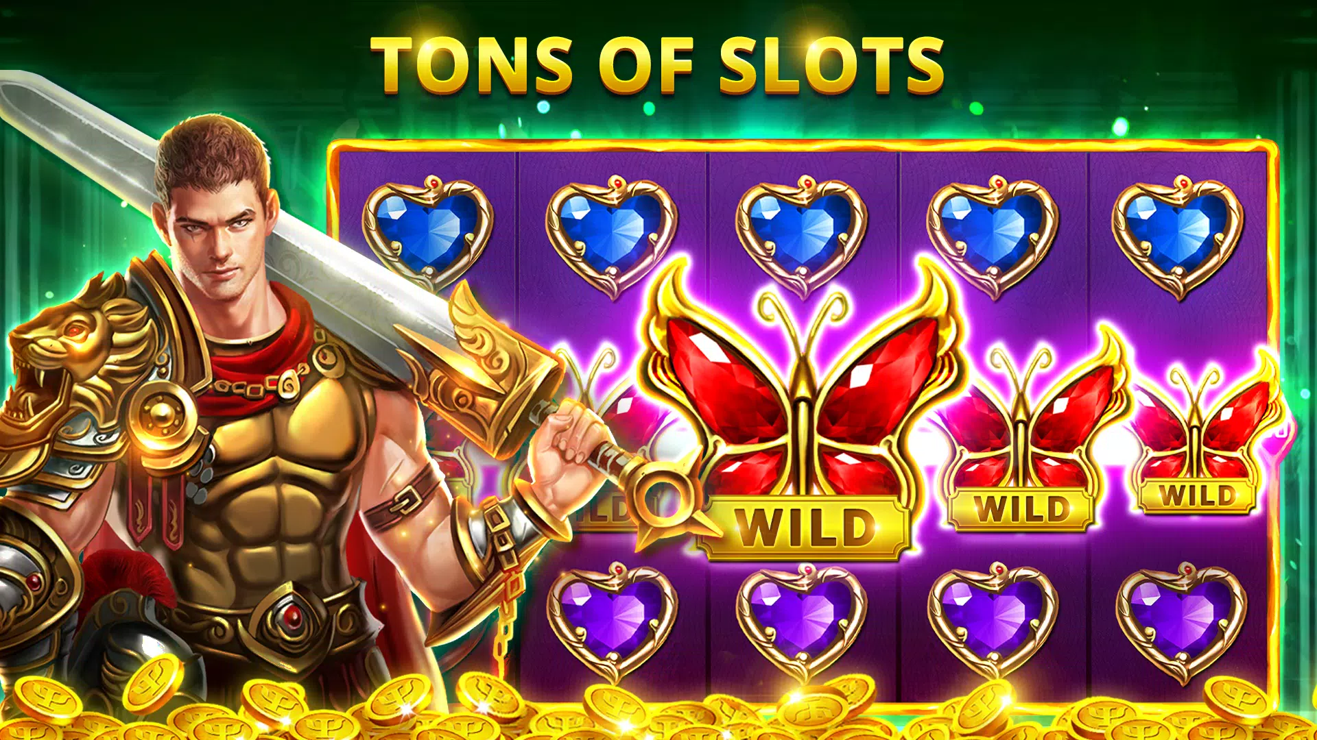 slots Myth - Slot Machines MOD ဖန်သားပြင်ဓာတ်ပုံ 3