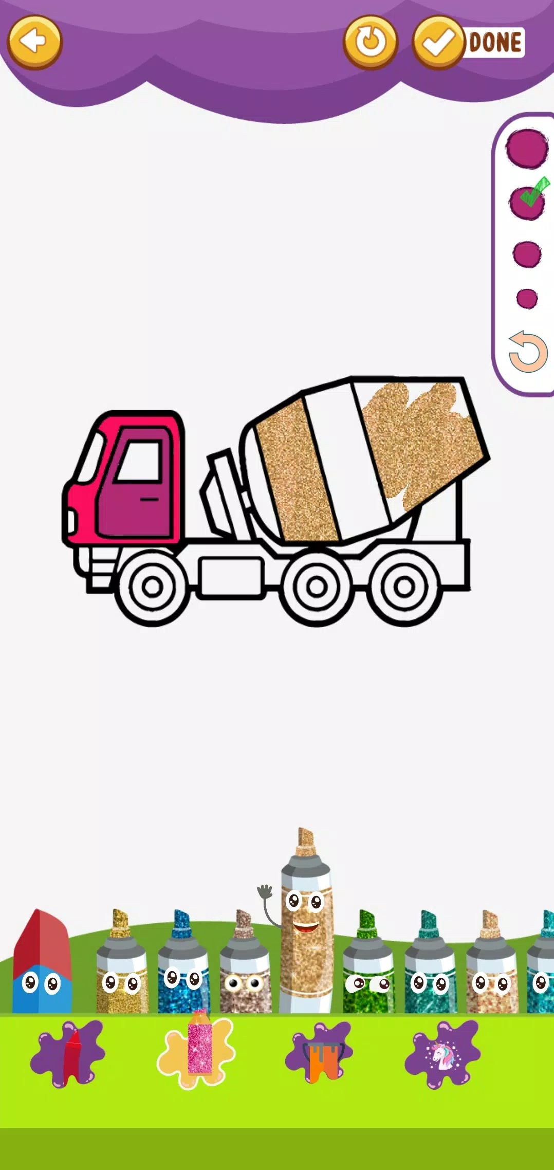 Trucks Coloring Pages Ekran Görüntüsü 0