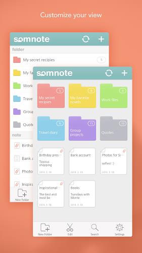 SomNote - Beautiful note app Captura de tela 0