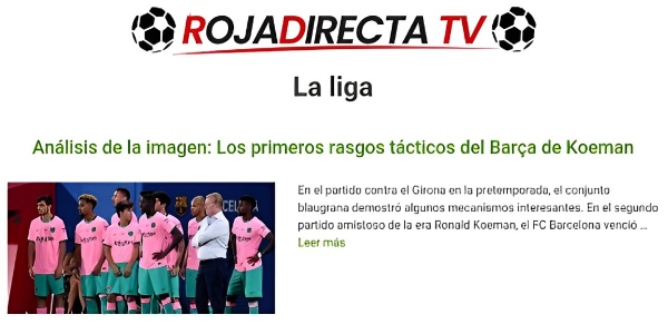 Roja Directa TV應用截圖第0張