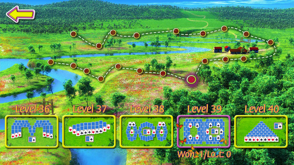 Summer Solitaire – The Free Tripeaks Card Game Ekran Görüntüsü 1