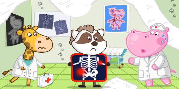Hippo doctor: Kids hospital Tangkapan skrin 0