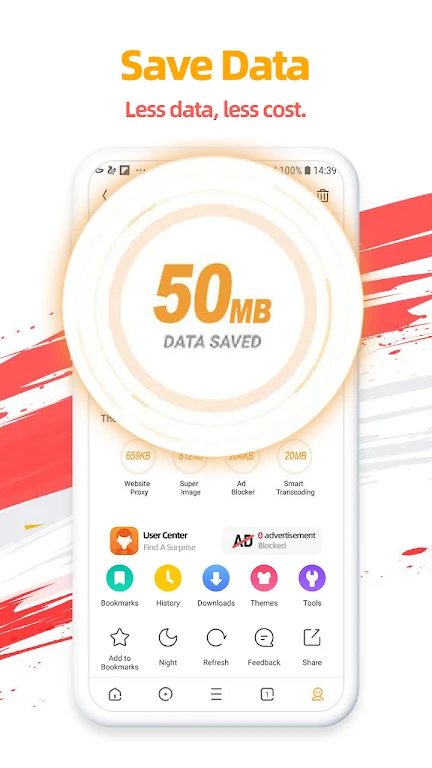 UC Browser Android स्क्रीनशॉट 1