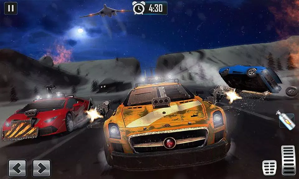 Mad Car War Death Racing Games Ảnh chụp màn hình 1