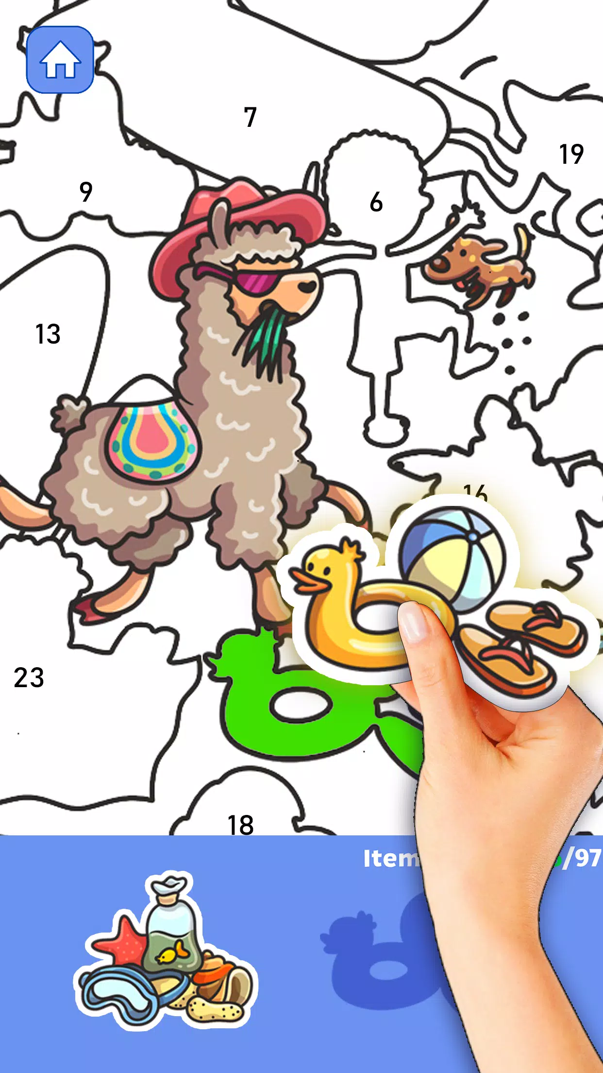 Sticker Book - Art of Puzzle Ảnh chụp màn hình 2