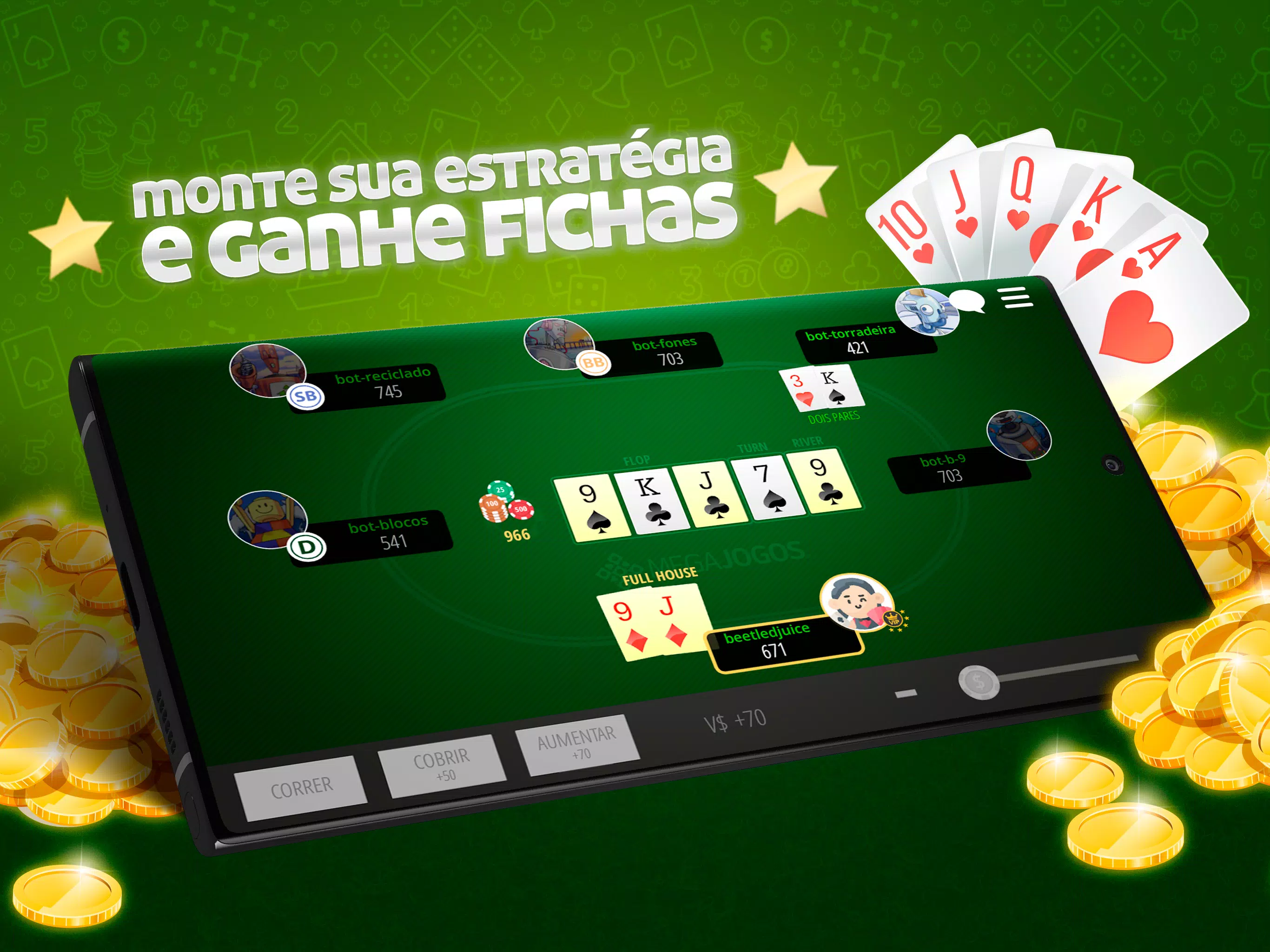 Poker Texas Hold'em Online ภาพหน้าจอ 3