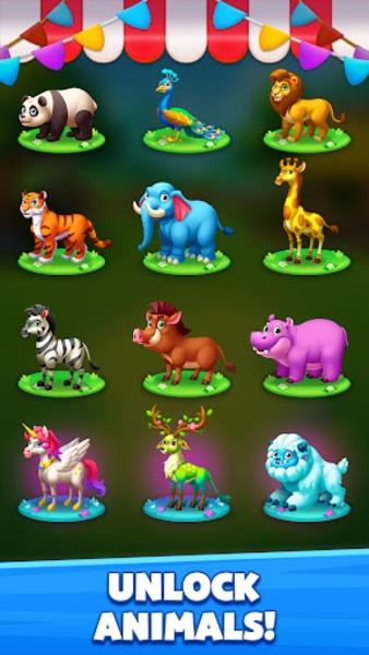 Solitaire Zoo Скриншот 1