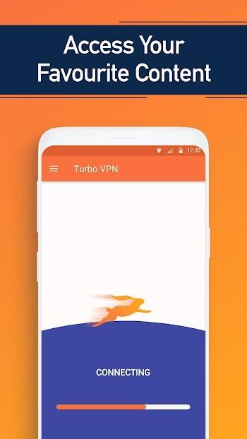 Turbo VPN - 开放式网络安全工具无流量限制快速上网应用截图第1张