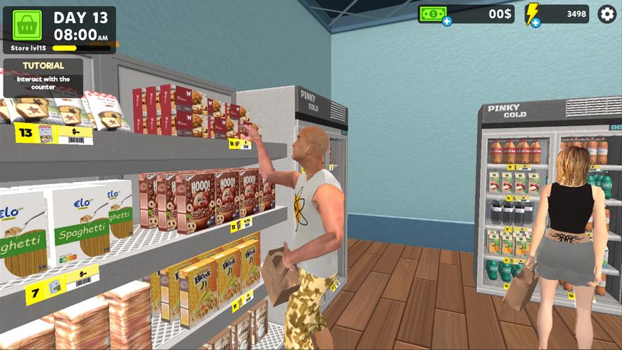 Supermarket Simulator Game 3D Captura de pantalla 3