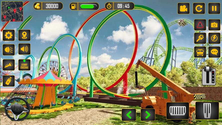 Schermata Roller Coaster Builder Game 3