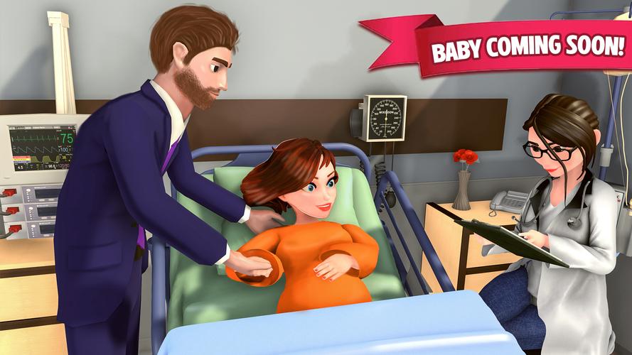 Pregnant Mom Simulator 3d ဖန်သားပြင်ဓာတ်ပုံ 2