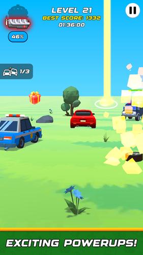 Car Crash: Police Cop Chase ภาพหน้าจอ 1