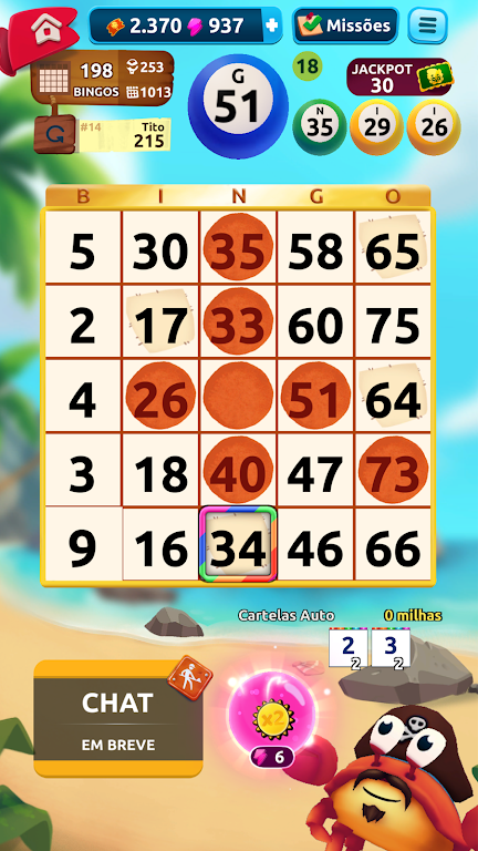 Bingo Bloon - Free Game - 75 Ball Bingo Zrzut ekranu 1