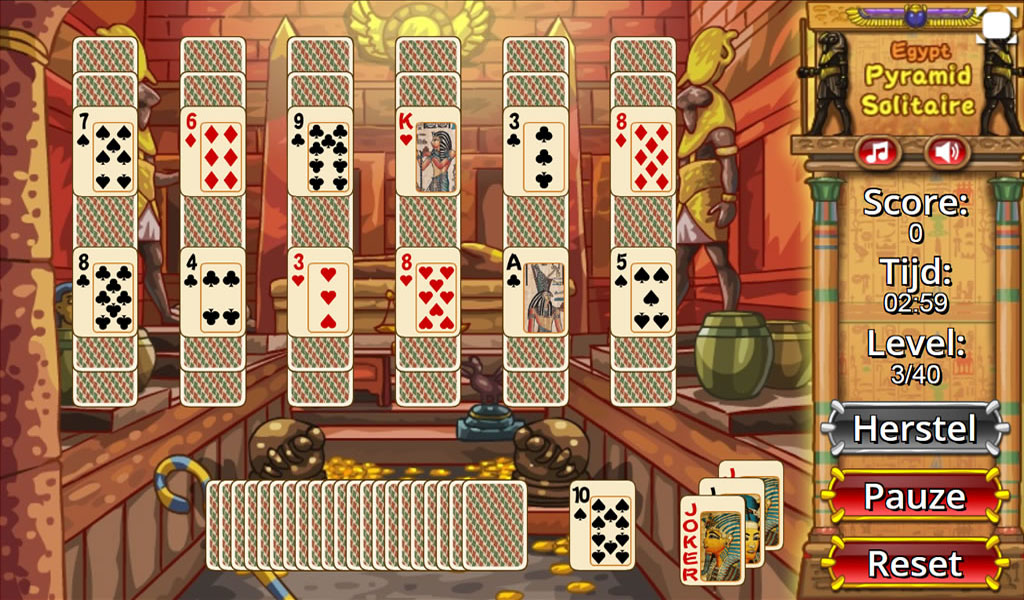 Egypt Pyramid Solitaire Captura de pantalla 2