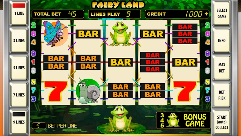 Slot machines Fairy Land Deluxe應用截圖第1張