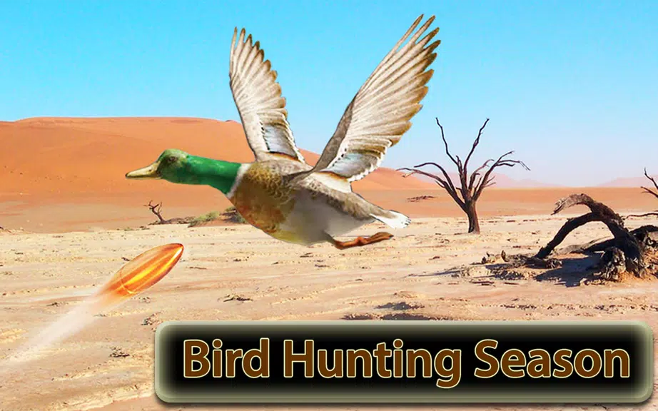 Desert Birds Sniper Shooter 3D ภาพหน้าจอ 0
