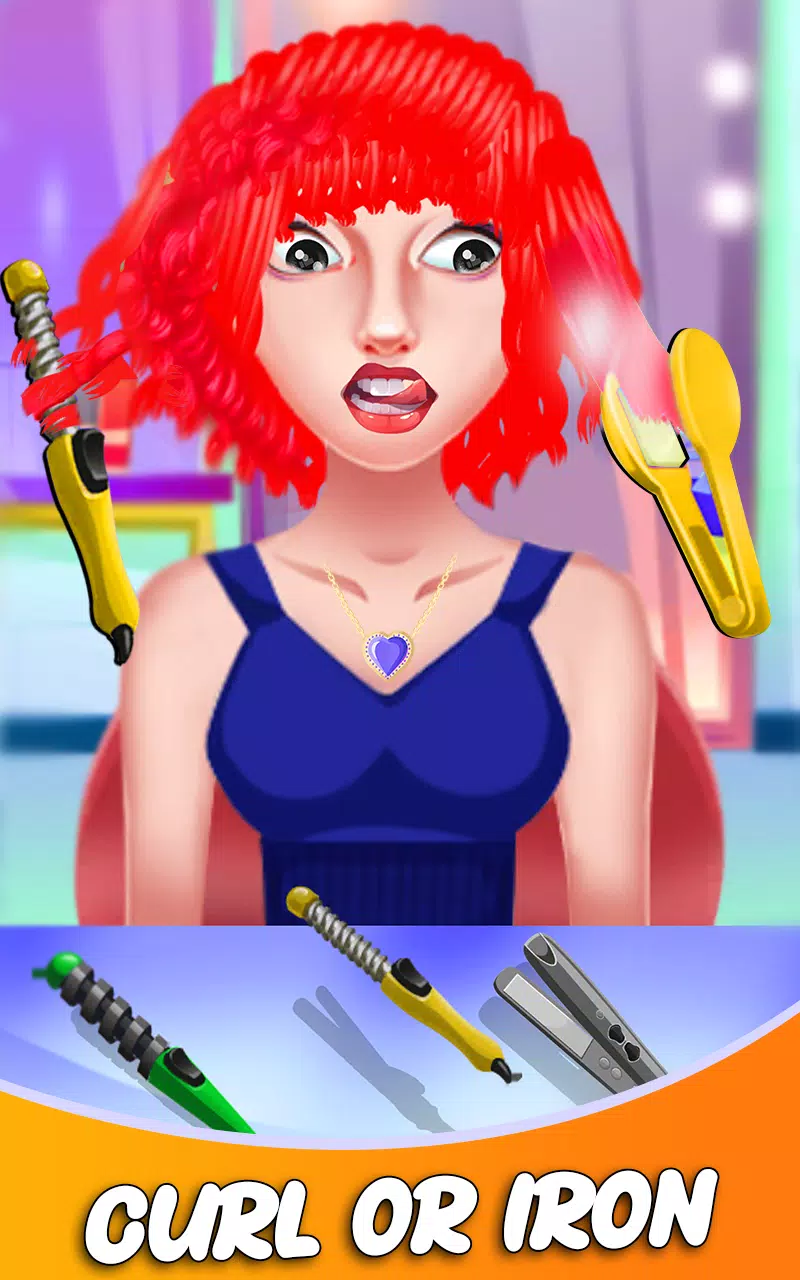 Fashion Girls Hair Salon Games Скриншот 1